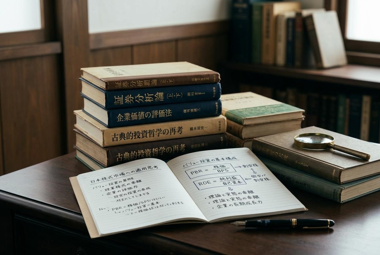 投資大師の古典的理論と日本株への応用